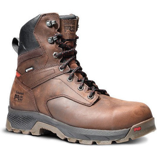 Timberland Pro Men's Titan Evolution 8" Composite Toe Waterproof 400G Ins Work Boot- TB1A5RBP214 7 / Medium / Brown - Overlook Boots