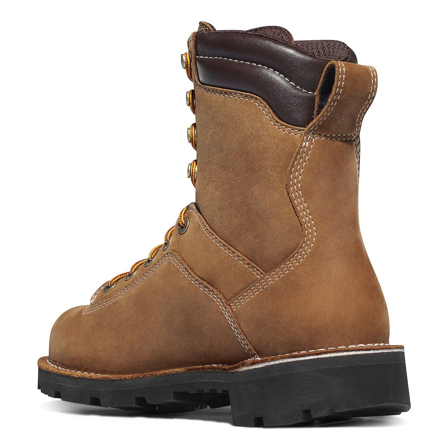 Danner Men's Quarry USA Made 8" Alloy Toe Waterproof Work Boot - Brown - 17317 - Overlook Boots