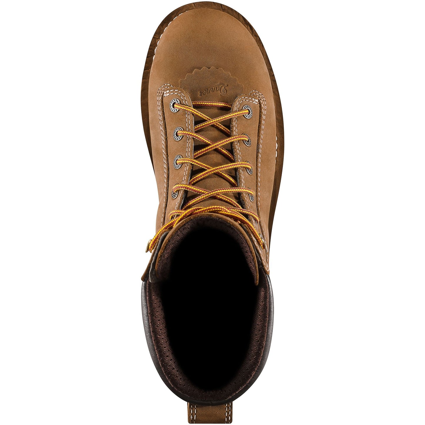 Danner Men's Quarry USA Made 8" Alloy Toe Waterproof Work Boot - Brown - 17317 - Overlook Boots