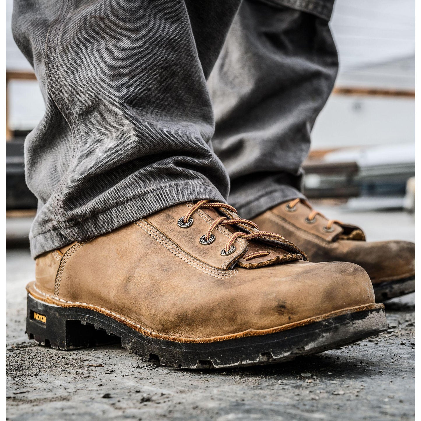Danner Men's Quarry USA Made 8" Composite Toe Ins Waterproof Work Boot Brown 17321 - Overlook Boots