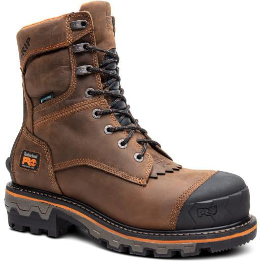 Timberland Pro Men's Boondock Heavy Duty Composite Toe Waterproof 400G Logger Work Boot - TB1A28SB214 - Overlook Boots