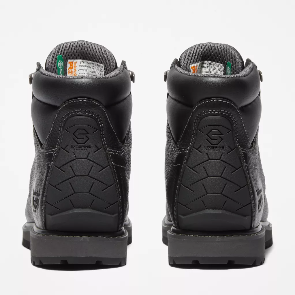 Timberland Pro Men's Irvine Wedge 6" Alloy Toe Work Boot -Black- TB1A44WN001 - Overlook Boots