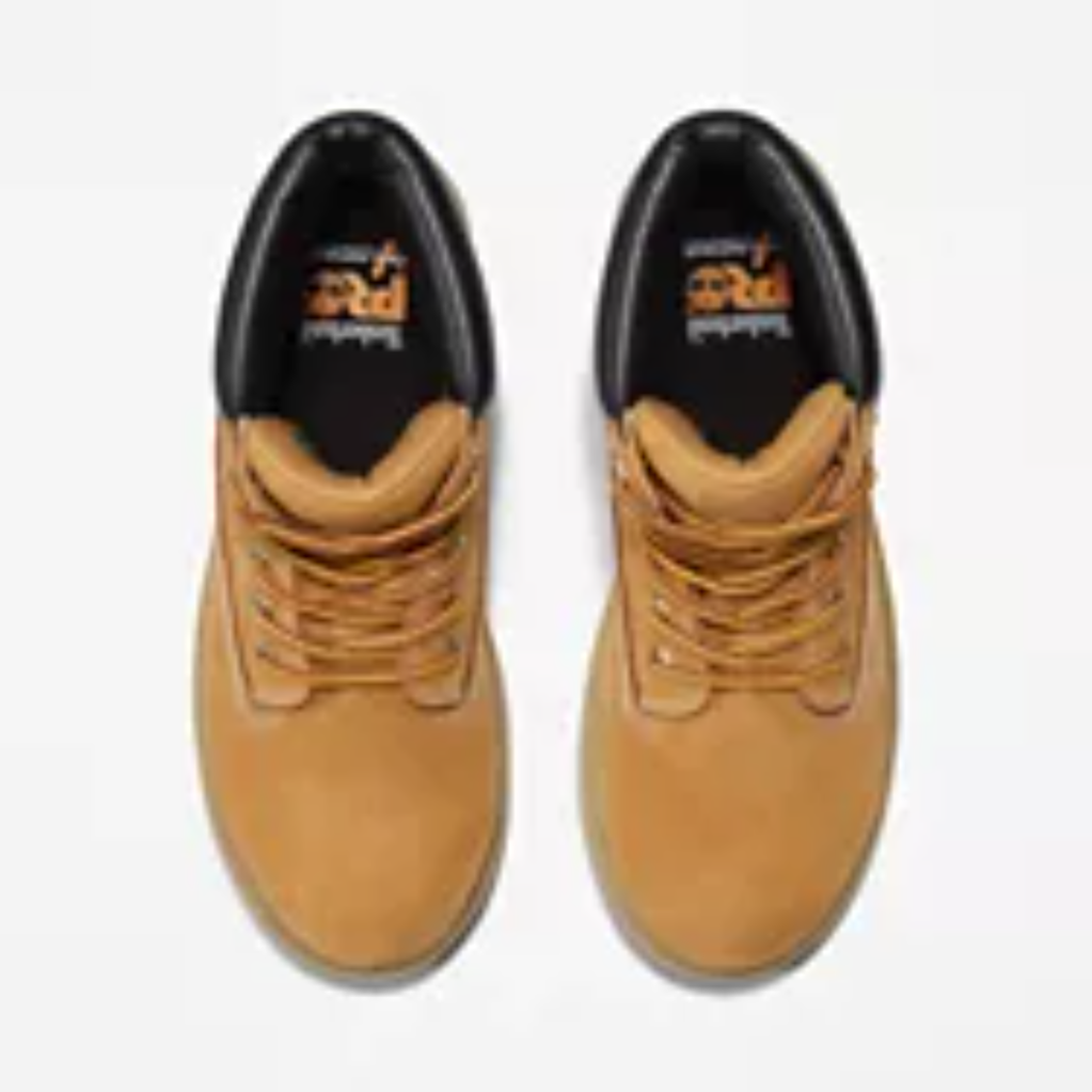 Timberland Pro Women's Direct Attach 6" Waterproof Steel Toe Work Boot -Wheat- TB1A2QVU231 - Overlook Boots