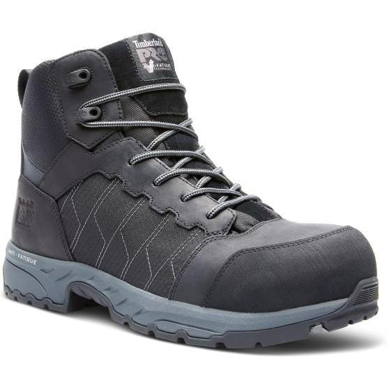 Timberland Pro Men's Payload 6" Composite Toe Work Boot- Black- TB0A27JB001 - Overlook Boots