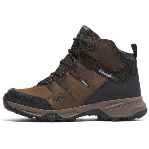 Timberland Pro Men's Switchback Lightweight Soft Toe Waterproof Work Boot- Brown- TB1A5U7K214 - Overlook Boots