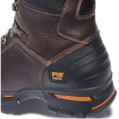 Timberland PRO Men's Endurance 8" Steel Toe Work Boot Brown TB152561214 - Overlook Boots