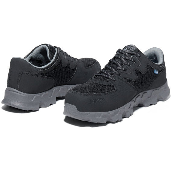 Timberland Pro Men's Powertrain Alloy Toe Sneaker Work Shoe -Black- TB092649001 - Overlook Boots