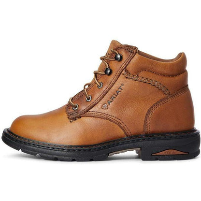 Ariat Women's Macey 5" Soft Toe Work Boot - Dark Peanut - 10005947  - Overlook Boots