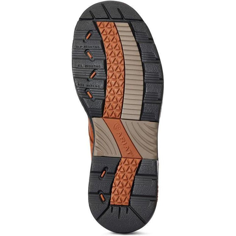 Ariat Women's Macey 5" Soft Toe Work Boot - Dark Peanut - 10005947  - Overlook Boots