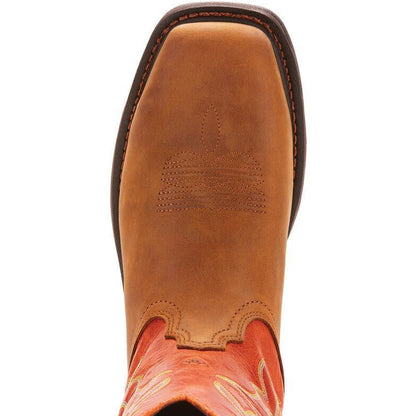 Ariat Men's WorkHog 11" Wide Square Steel Toe Western Work Boot- Earth- 10006961 - Overlook Boots