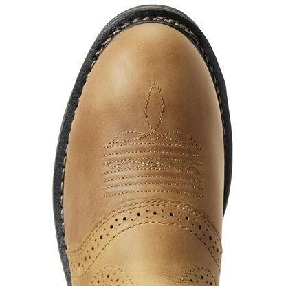 Ariat Men's WorkHog 10" Composite Toe Waterproof Western Work Boot - Aged Bark - 10008635 - Overlook Boots