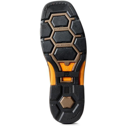 Ariat Men's OverDrive 11" Wide Square Composite Toe Western Work Boot - 10011933 - Overlook Boots