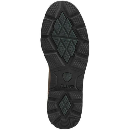 Ariat Men's Groundbreaker 10" Steel Toe Western Work Boot - Brown - 10014241  - Overlook Boots