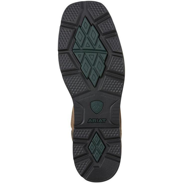 Ariat Men's Groundbreaker 10" Wide Steel Toe Western Work Boot - 10015196  - Overlook Boots