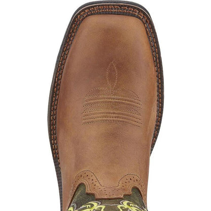 Ariat Men's WorkHog Mesteno 11" Composite Toe Waterproof Western Work Boot- Rust - 10015400 - Overlook Boots