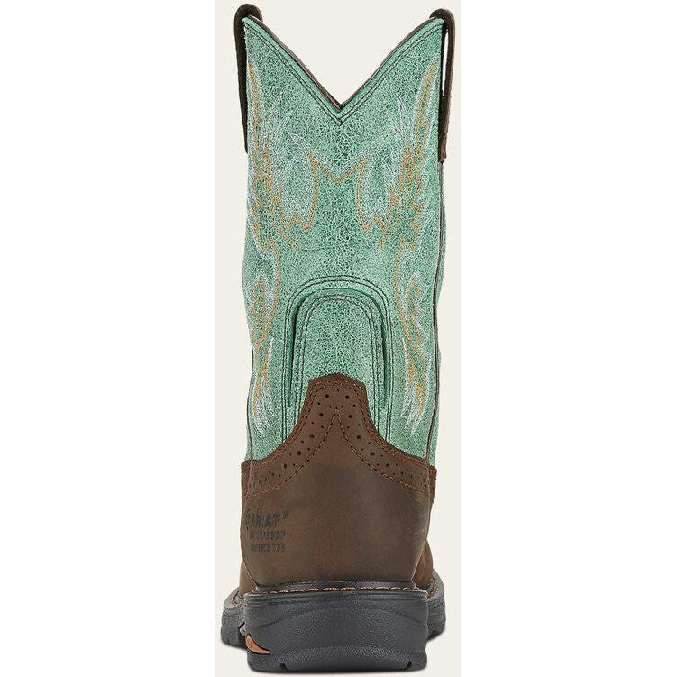 Ariat Women's Tracey Composite Toe Western Work Boot -Brown- 10015405  - Overlook Boots