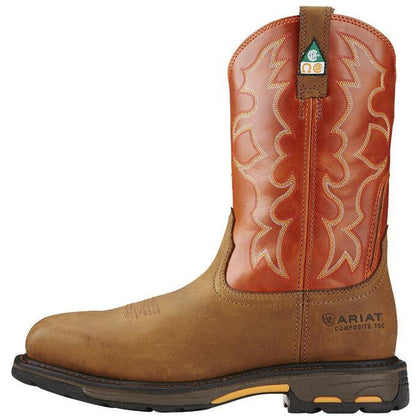 Ariat Men's WorkHog CSA 11" Composite Toe Western Work Boot - 10017170 - Overlook Boots