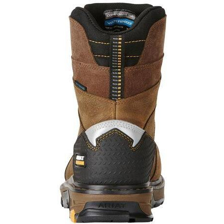 Ariat Men's Intrepid 8" Composite Toe Waterproof Work Boot - Rye Brown - 10020079 - Overlook Boots