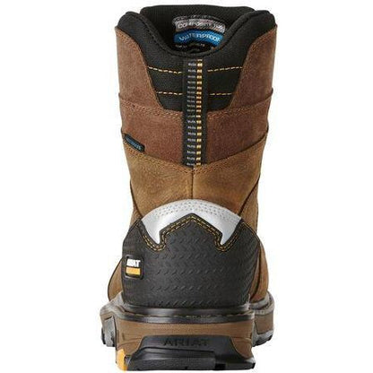 Ariat Men's Intrepid 8" Composite Toe Waterproof Work Boot - Rye Brown - 10020079 - Overlook Boots