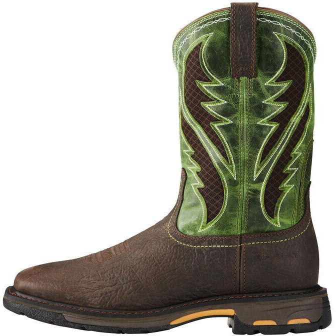 Ariat Men's WorkHog VentTEK 11" Wide Western  Work Boot - 10020083  - Overlook Boots