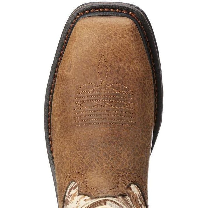 Ariat Men's WorkHog Patriot 11" Steel Toe Western Work Boot - Earth - 10022968  - Overlook Boots