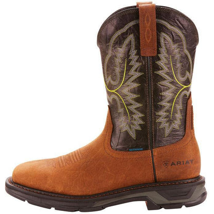 Ariat Men's WorkHog Extreme 11" Soft Toe Waterproof Work Boot - Tumbled - 10024971 - Overlook Boots