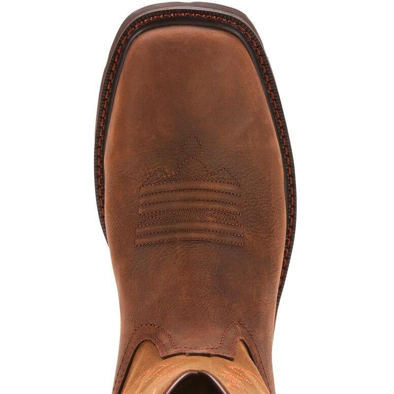 Ariat Men's Groundbreaker 10" Wide Sqr Western Work Boot- 10024984  - Overlook Boots