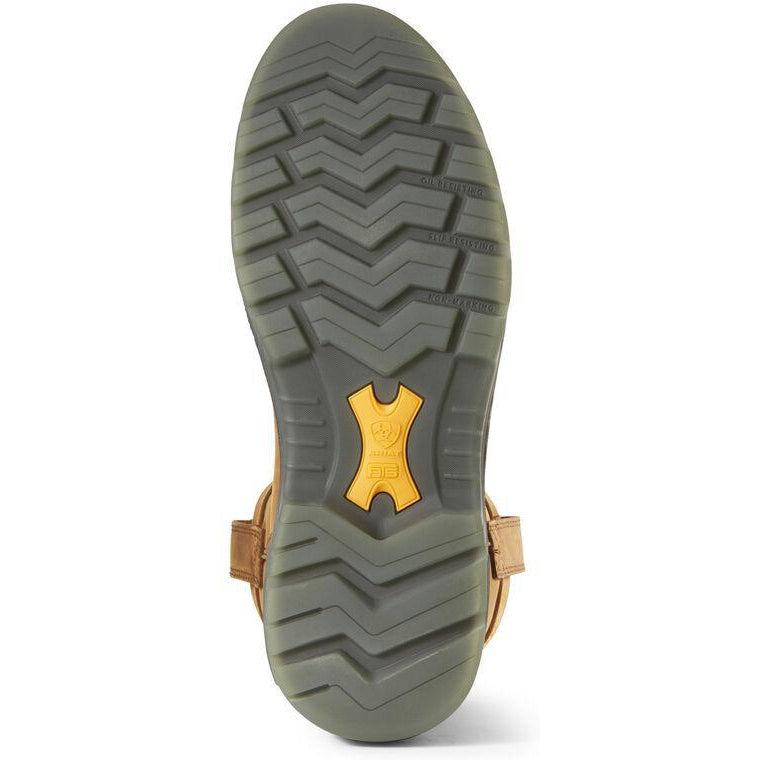 Ariat Men's Turbo 10" Carbon Toe Waterproof Wellington Work Boot- Bark - 10027328 - Overlook Boots