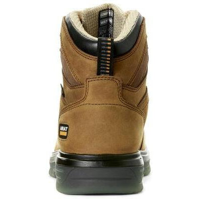 Ariat Men's Turbo 6" Carbon Toe Waterproof Work Boot - Aged Bark - 10027335 - Overlook Boots