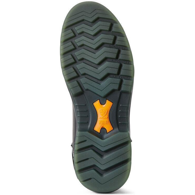 Ariat Men's Turbo Waterproof CSA 6" Carbon Toe Waterproof Puncture Resistant Work Boot- Black - 10029134 - Overlook Boots