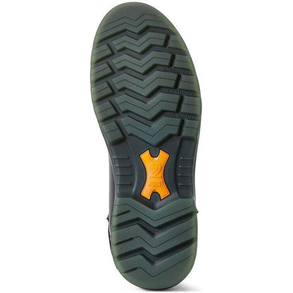 Ariat Men's Turbo Waterproof CSA 6" Carbon Toe Waterproof Puncture Resistant Work Boot- Black - 10029134 - Overlook Boots