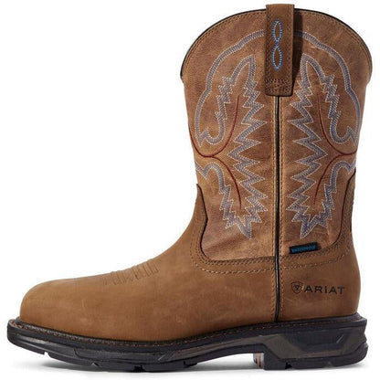 Ariat Men's WorkHog Extreme 11" Soft Toe Western Work Boot - Brown - 10031474 - Overlook Boots