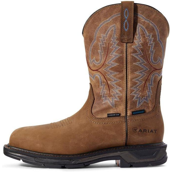 Ariat Men's WorkHog Extreme 11" Carbon Toe Western Work Boot - Brown - 10031483 - Overlook Boots