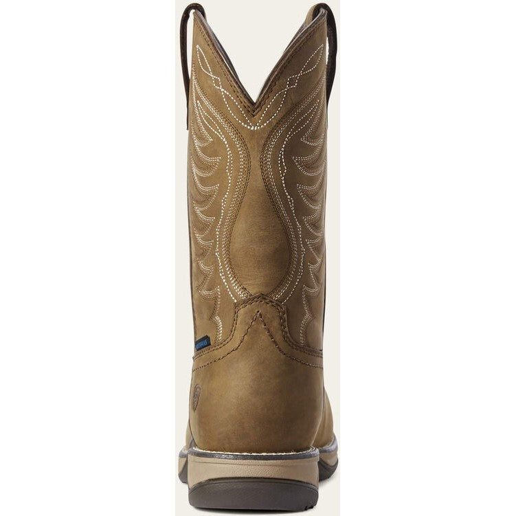 Ariat Women's Anthem Composite Toe Western Work Boot -Brown- 10031664 - Overlook Boots