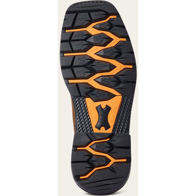 Ariat Men's Big Rig Soft Toe Western Work Boot -Brown- 10033963  - Overlook Boots