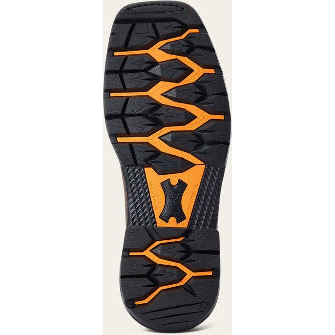 Ariat Men's Big Rig Composite Toe Western Work Boot -Coffee- 10033966  - Overlook Boots