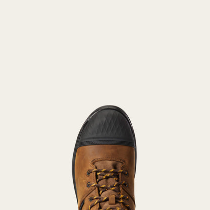 Ariat Men's Outlaw 6" Carbon Toe Waterproof Work Boot - Brown - 10033996 - Overlook Boots