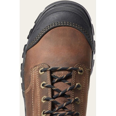 Ariat Men's Treadfast 6" Steel Toe Slip Resistant Work Boot - Brown - 10034671  - Overlook Boots
