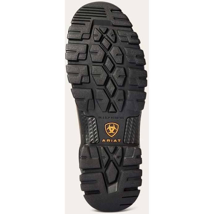 Ariat Men's Treadfast 6" Soft Toe Slip Resistant Work Boot - Brown - 10034672  - Overlook Boots