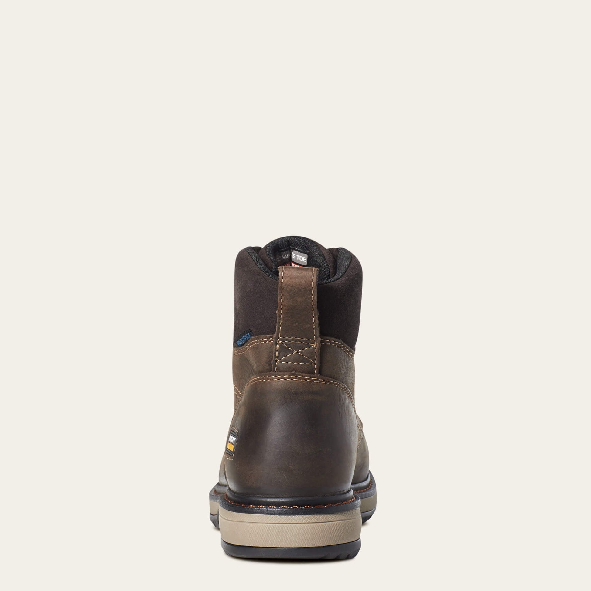 Ariat Women's Riveter 6" Composite Toe CSA Waterproof Puncture Resistant Work Boot - Brown - 10035773 - Overlook Boots