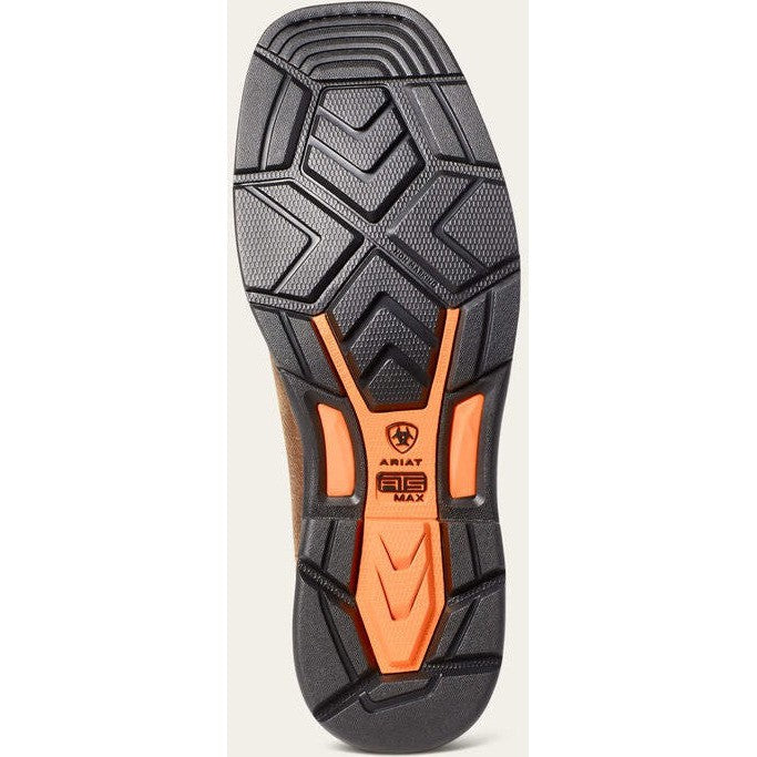 Ariat Men's WorkHog Xt VenTek Carbon Toe Western Work Boot -Brown- 10036005  - Overlook Boots