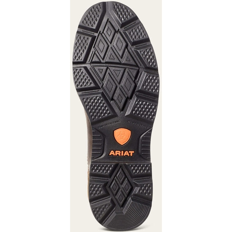 Ariat Men's Groundbreaker Steel Toe Metguard Western Work Boot - Brown - 10036107 - Overlook Boots