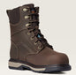 Ariat Women's Riveter CSA 8" Composite Toe Waterproof 400G Ins Puncture Resistant Work Boot - Brown - 10036707 5.5 / Medium / Brown - Overlook Boots