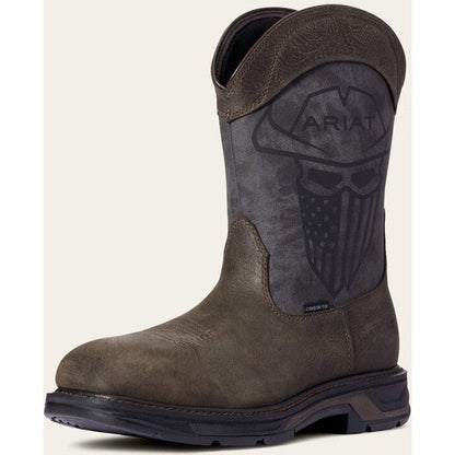 Ariat Men's WorkHog Xt Incognito Composite Toe Western Work Boot - Coffee - 10038223 - Overlook Boots