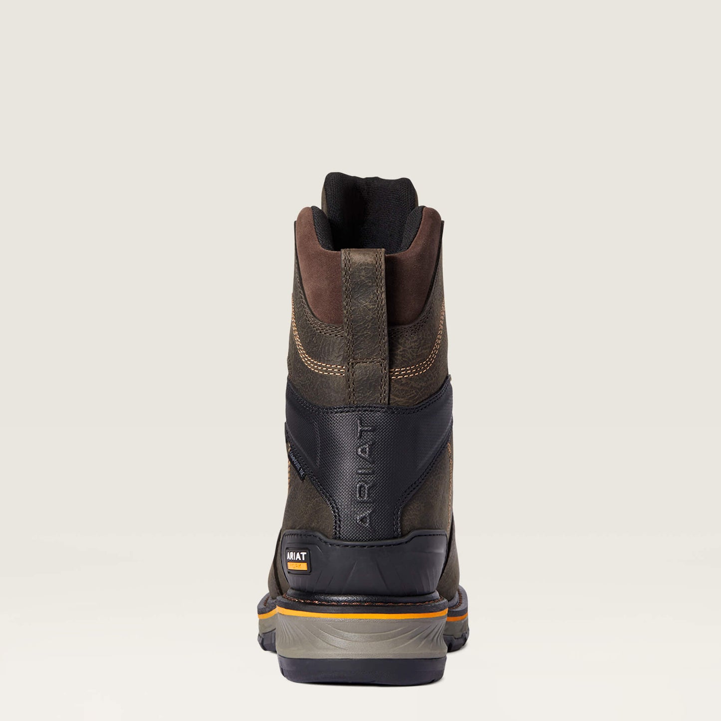 Ariat Men's Stump Jumper 8" Composite Toe Waterproof 600G Ins Work Boot - Coffee - 10038283 - Overlook Boots