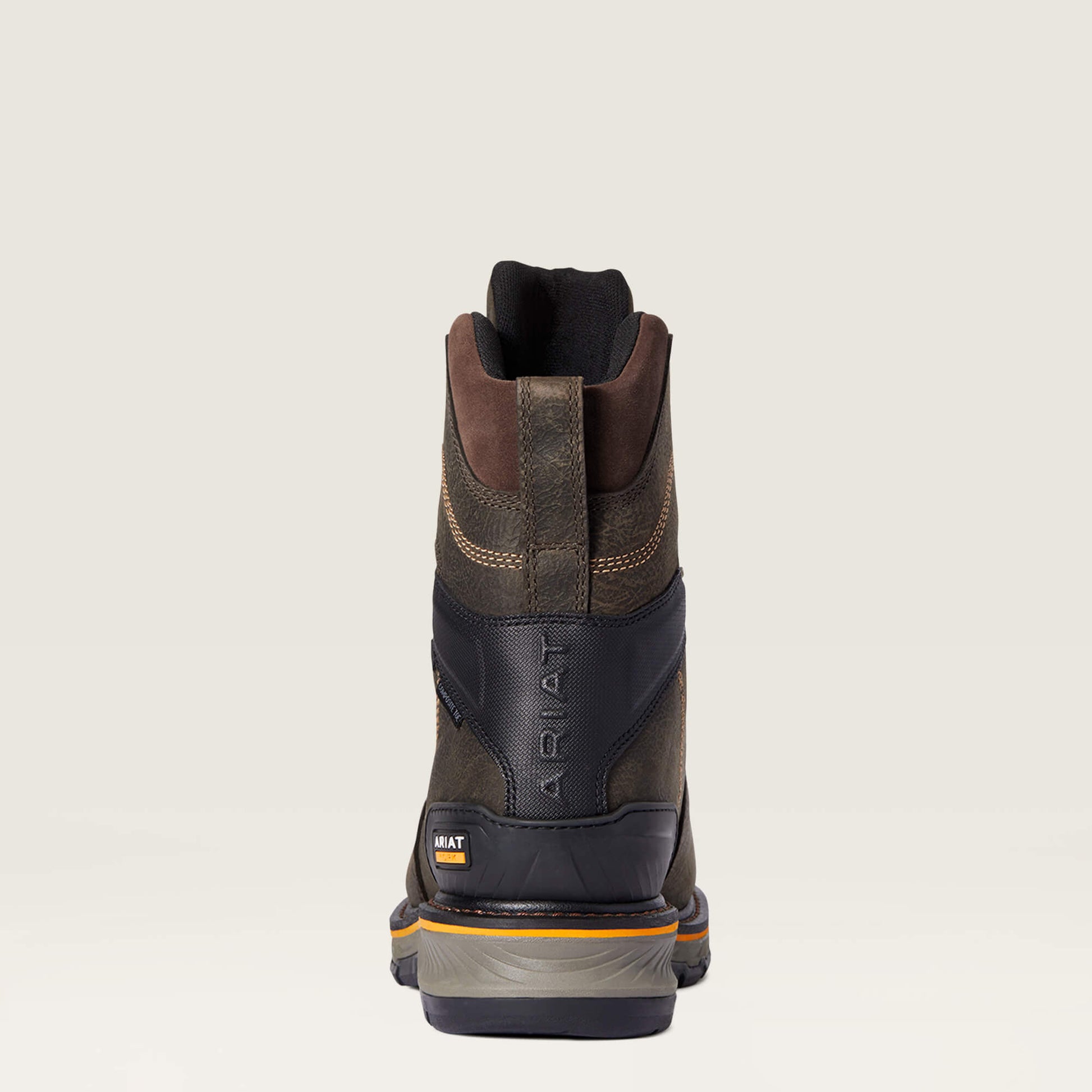 Ariat Men's Stump Jumper 8" Composite Toe Waterproof 600G Ins Work Boot - Coffee - 10038283 - Overlook Boots