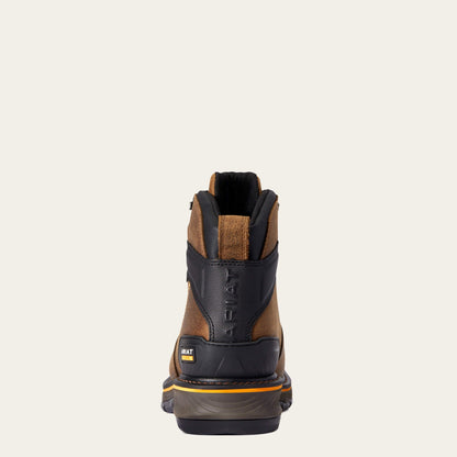 Ariat Men's Stump Jumper 6" Composite Toe Waterproof Work Boot - Dark Hickory - 10038299 - Overlook Boots