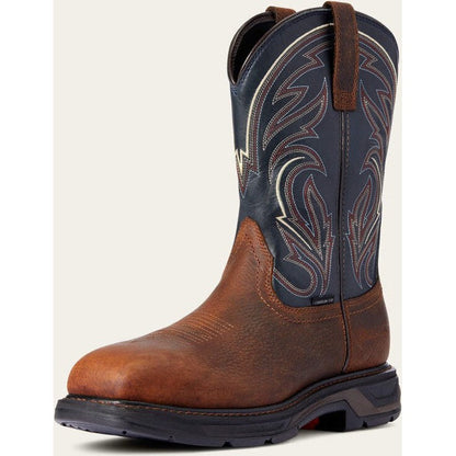 Ariat Men's WorkHog Xt Cottonwood Cabon Toe Western Work Boot - Brown - 10038317  - Overlook Boots