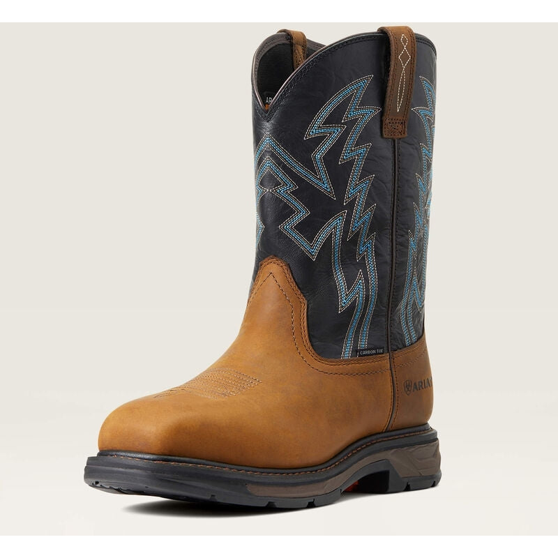 Ariat Men's WorkHog Xt BOA Carbon Toe Western Work Boot -Dark Earth- 10038923  - Overlook Boots