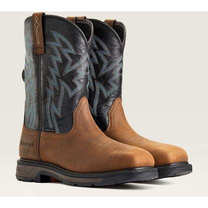 Ariat Men's WorkHog Xt BOA Carbon Toe Western Work Boot -Dark Earth- 10038923  - Overlook Boots